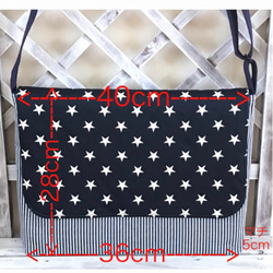 ショルダーバッグ、図書袋、絵本袋　　#2216 7枚目の画像