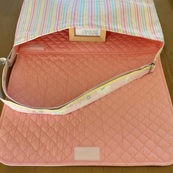 ショルダーバッグ、図書袋、絵本袋　　#2216 6枚目の画像