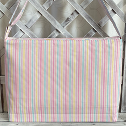 ショルダーバッグ、図書袋、絵本袋　　#2216 2枚目の画像