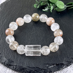 ガネッシュヒマール産水晶タンブル&ヒマラヤクォーツブレス 10%off ガネッシュヒマール産水晶タンブル&ヒマラヤクォーツブレス