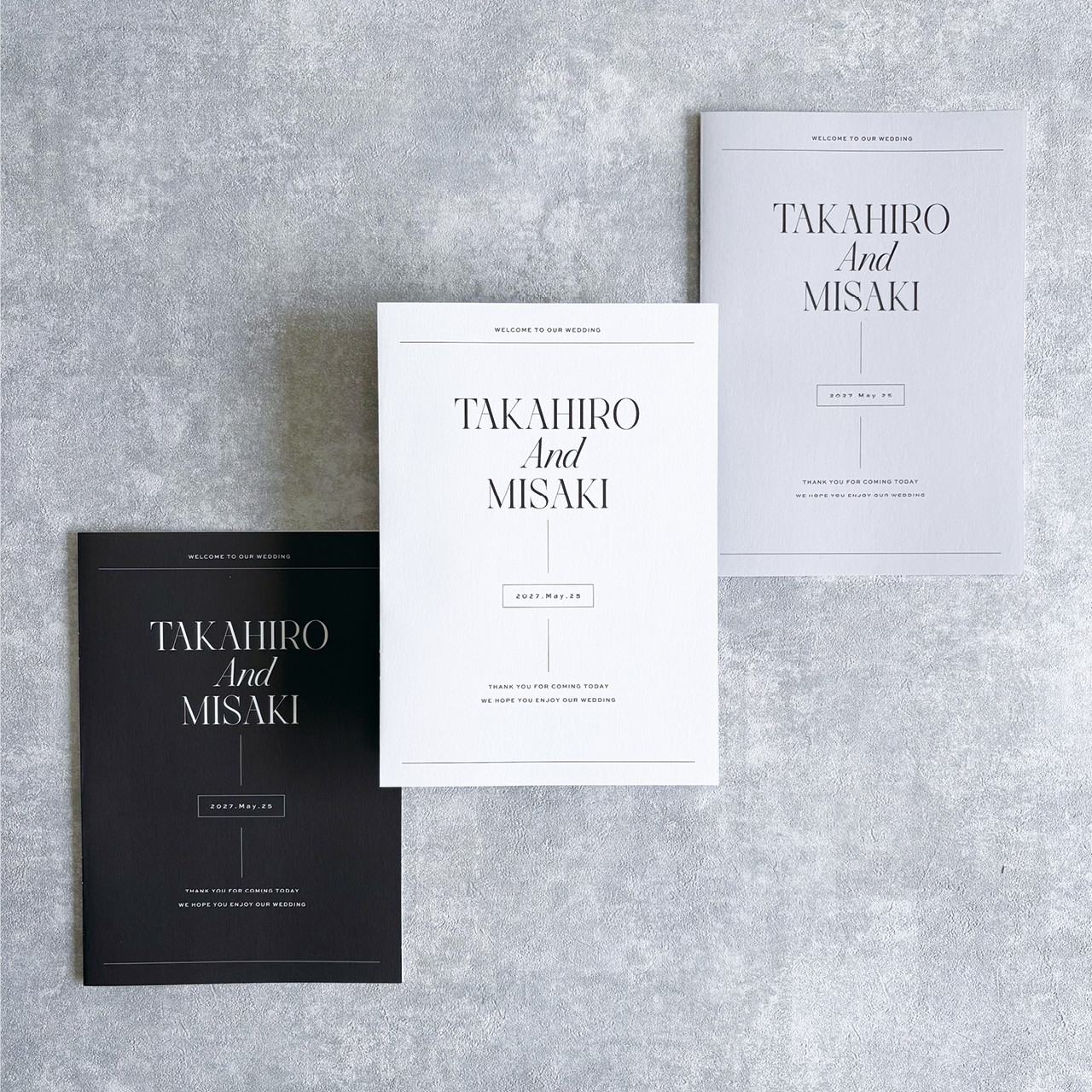 席次表 二つ折り 結婚式用 | メニュー表付き 席次表のみOK シンプル おしゃれ | Urban T