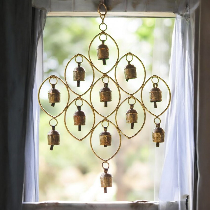 遊牧民のベル　12個のコッパーベル　Copper Bell