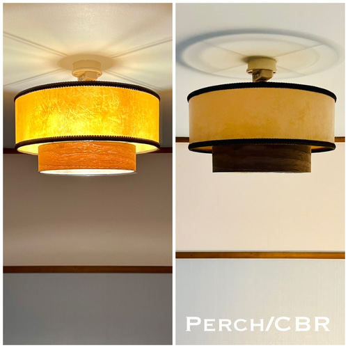 シーリングライト 照明 Perch/CBR E26 LED レトロ 北欧 オイルパーチ