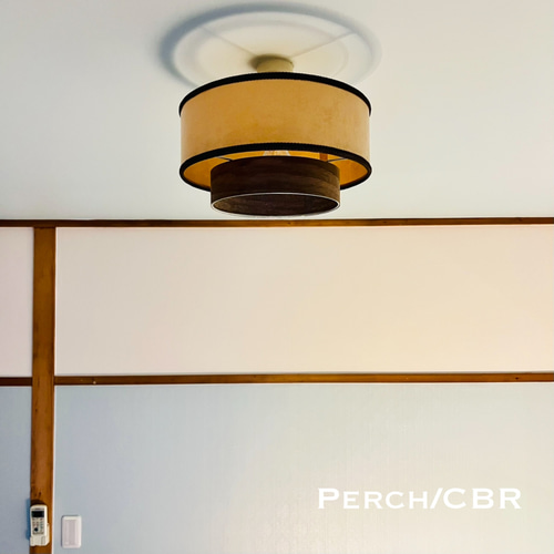 天井照明 Perch/CBR シーリングライト E26 LED レトロインテリア シーリングライト 天井照明 Perch/CBR 北欧 おしゃれ 突板 ランプ