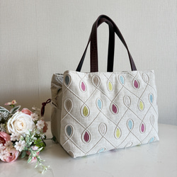 ラミネートトートバック ウィリアムモリス あおりタイプ トートバッグ  