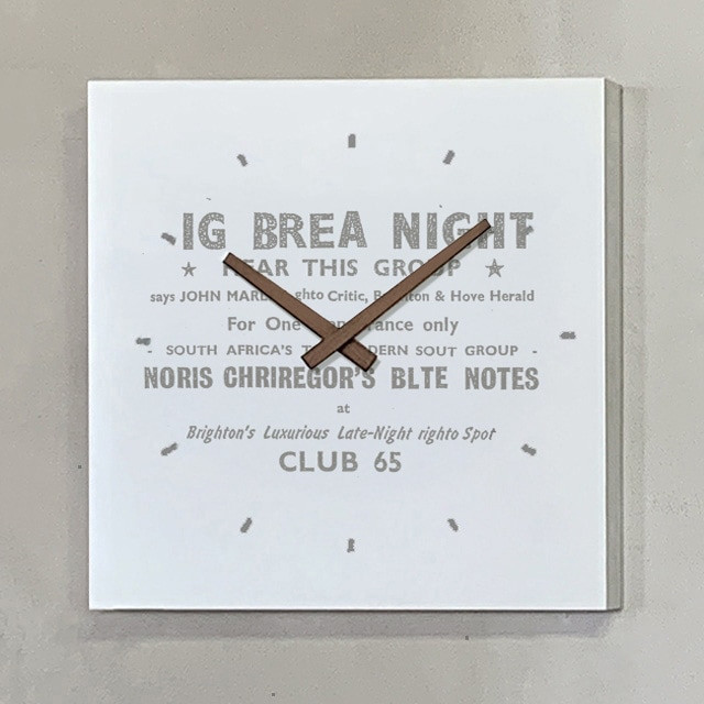 壁掛け時計 おしゃれ 角時計  No.2 BREA-1586-2