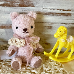 ハンドメイド ミニテディベア ツギハギさんA ぬいぐるみ viola 通販