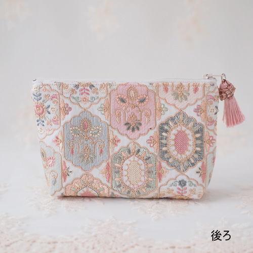 インド刺繍生地　ハンドル付きポーチ　マチ付き maxresdefault.jpg