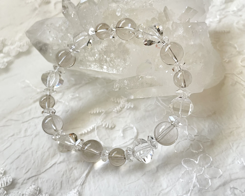 レムリアンシードクリスタル ブレスレット(天然石 天然石アクセサリー