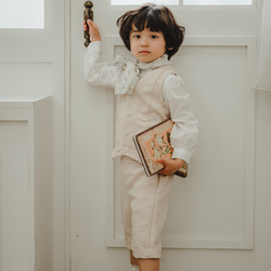 夏のキッズセットアップ80cm｜男の子にも女の子にも｜プチフォーマルに