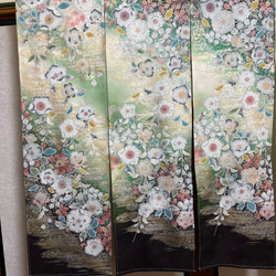 鳳凰、梅、竹、松、縁、着物リメイク、暖簾！ 鳳凰、梅、竹、松、縁、着物リメイク、暖簾！