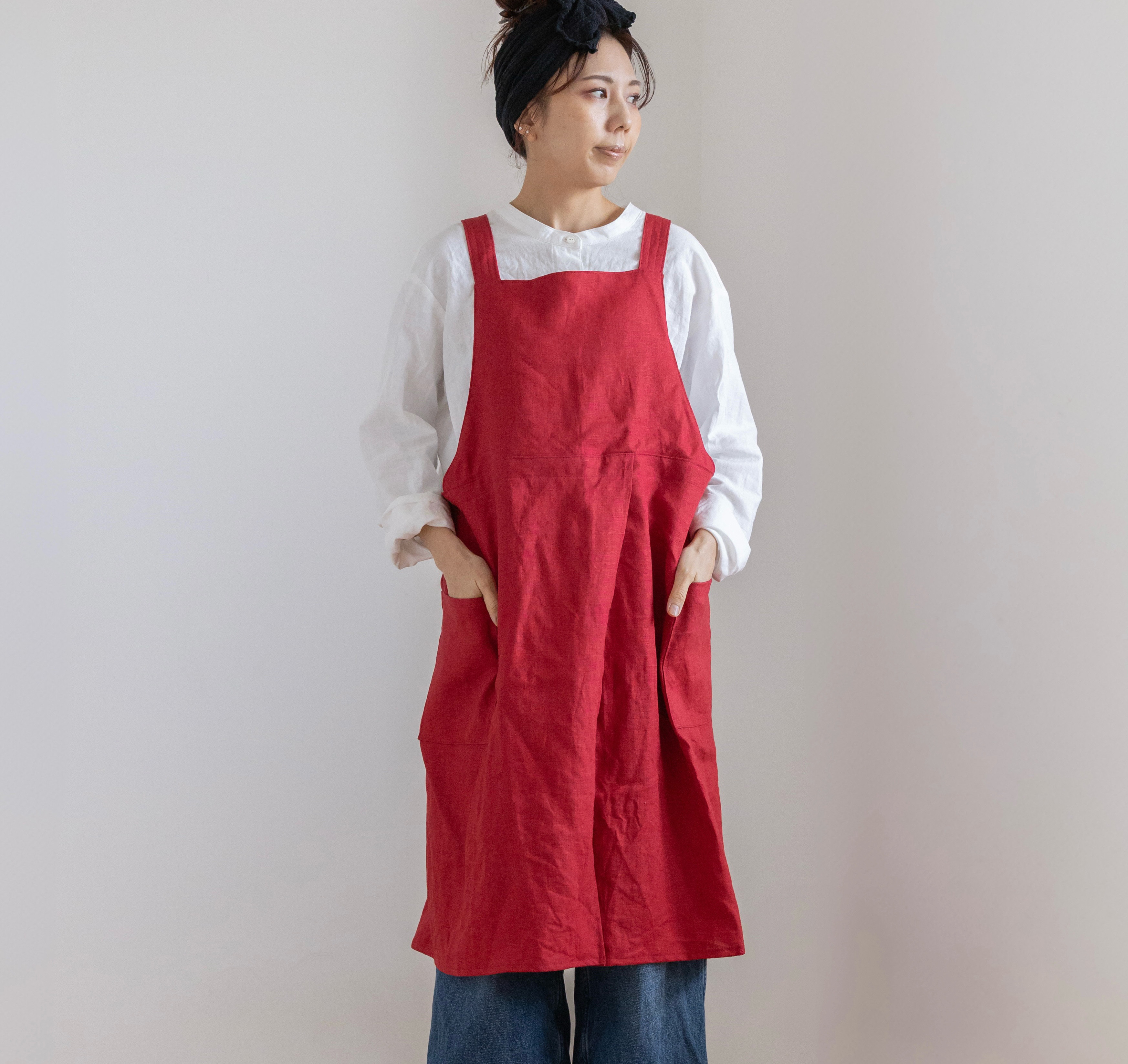 APOLIA アポリア　赤の心臓エプロン　激レア アポリア　赤の心臓エプロン　激レア APOLIA