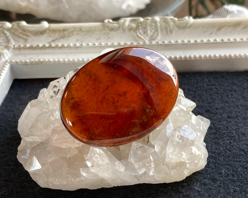 ヘソナイトガーネット（オレンジガーネット）天然石ルース B 天然石