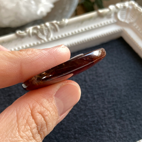 ヘソナイトガーネット（オレンジガーネット）天然石ルース B 天然石