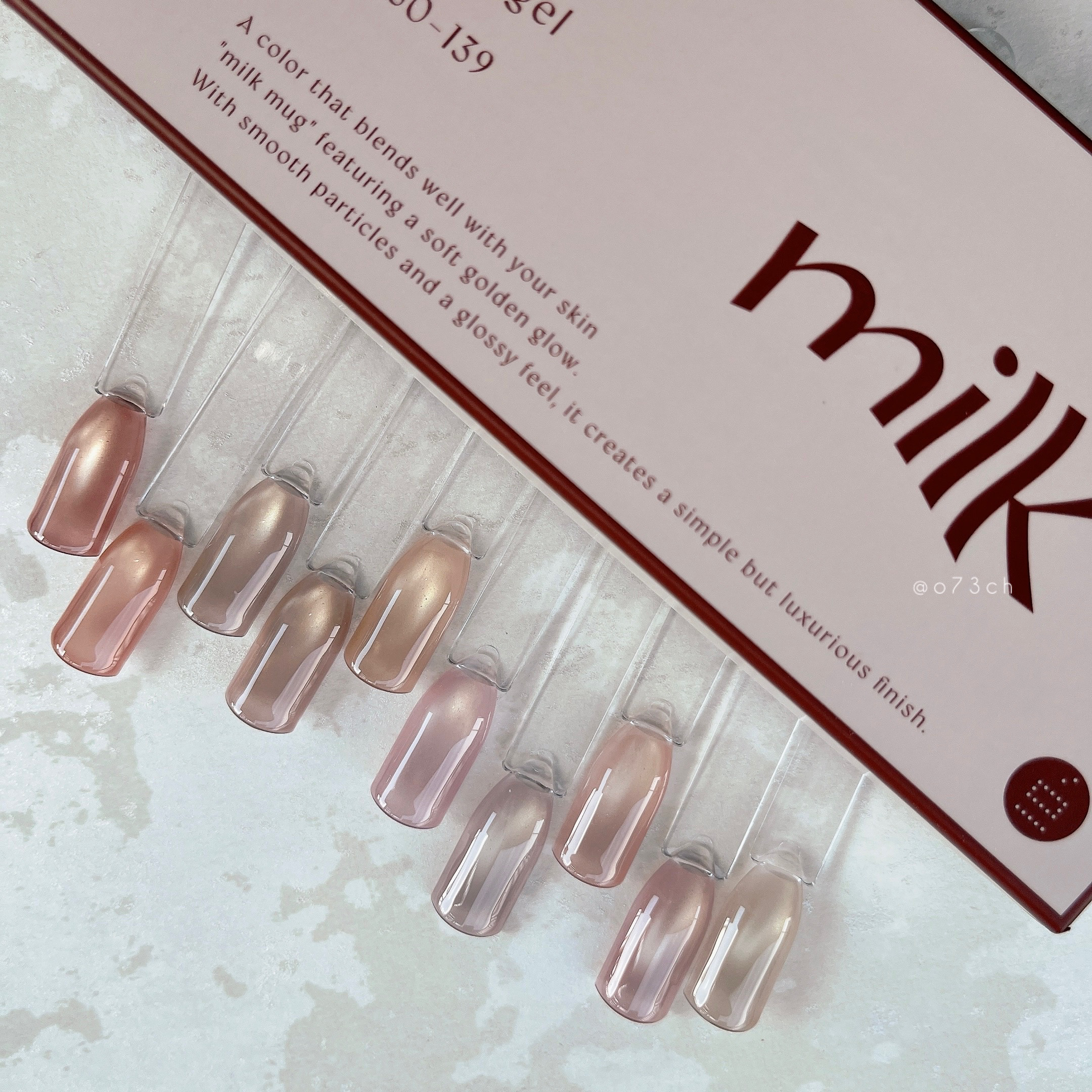 mag milk ジェルネイル・ネイルシール enoi