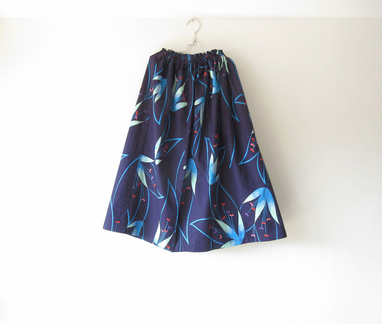 ☆浴衣ミディロングスカート☆花柄♪/32ys019