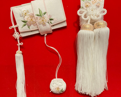 筥迫and懐剣 No.089s 筥迫 はこせこ 懐剣 花嫁 成人式 振袖 十三参り 着物 MAISON