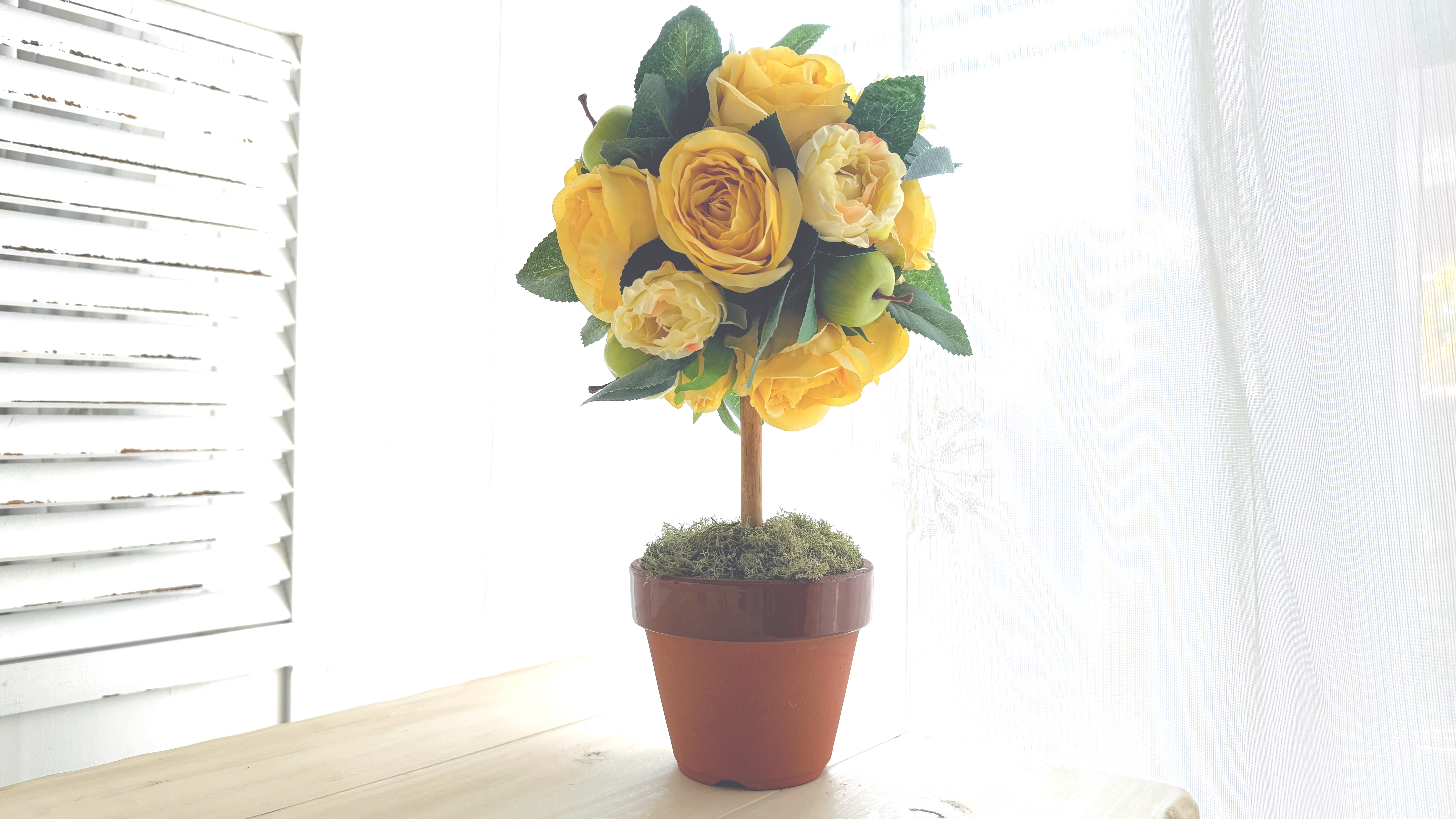 『まんまるトピアリー』高さ35㎝　アーティフィシャル