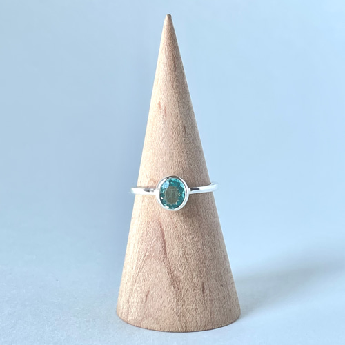 パライバアパタイト（ネオンカラーアパタイト）リング サイズ11号