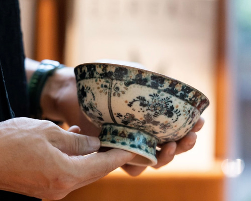 中國古陶磁器　清朝 青花椀 中國古陶磁器 清朝 青花椀