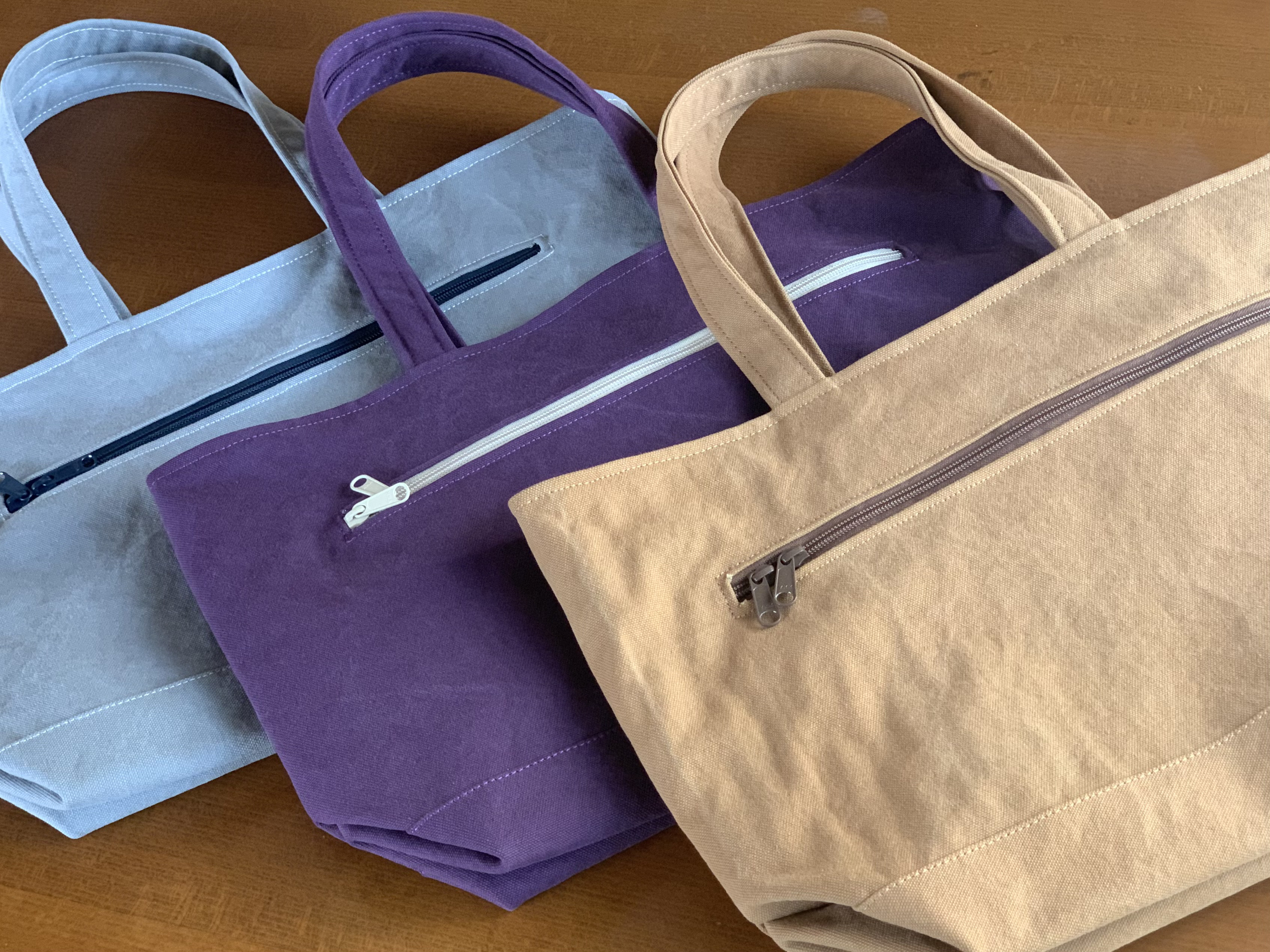 トートバック　ライトブラウン　ビジネス　メンズ　レディース　リバーシブル　ヴィンテージ帆布