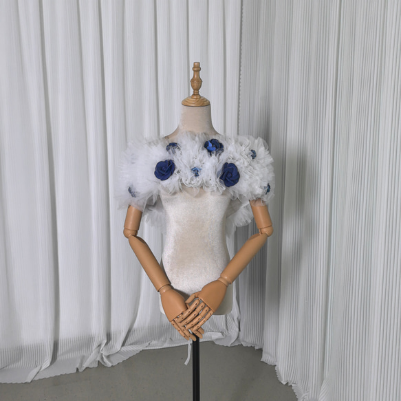 送料無料！取り外しオフショルダー オフホワイト デニムドレス  