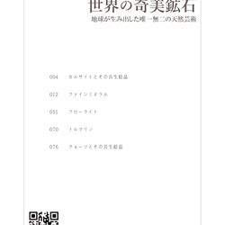 地球が生み出した唯一無二の天然芸術 ファインミネラルのフォトブックAnkicrystal『世界の奇美鉱石』全100ページ 4枚目の画像