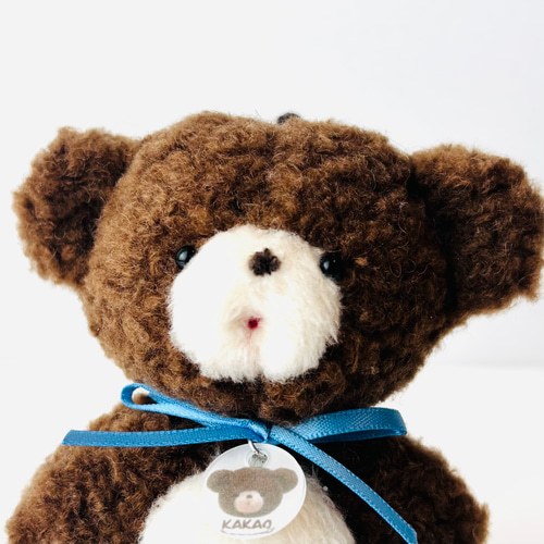 ハンドメイド　テディわんこ　テディプードル　ぬいぐるみ　シュルテ社モヘア