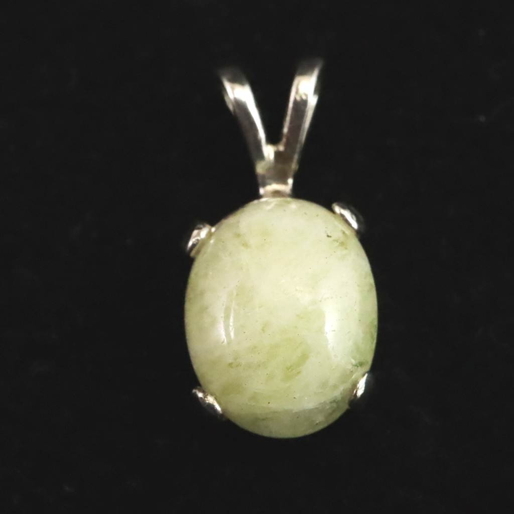 H&E社 アグニゴールドダンビュライト 10mmオーバル ペンダント  1.1g　 #82967