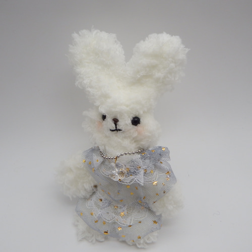 海外作家様作 ヴィンテージ風 アートドール（うさぎ） 海外作家様作