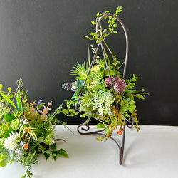 * * *アンティークガーリーな寄せ植え アンティークグリーン」で彩る寄せ植え※寄せ植えセット 花苗 苗