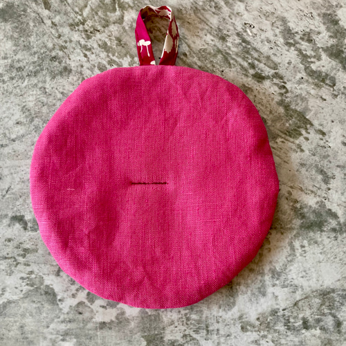 ティーポットカバー＋ポットマット パッチワーク レッド系 2529 ポット