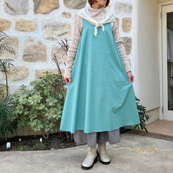 【母の日ギフト】あのザッパワンピにロングバージョンが◎（25s–072） 1枚目の画像