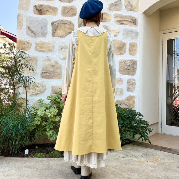 【母の日ギフト】あのザッパワンピにロングバージョンが◎（25s–072） 4枚目の画像