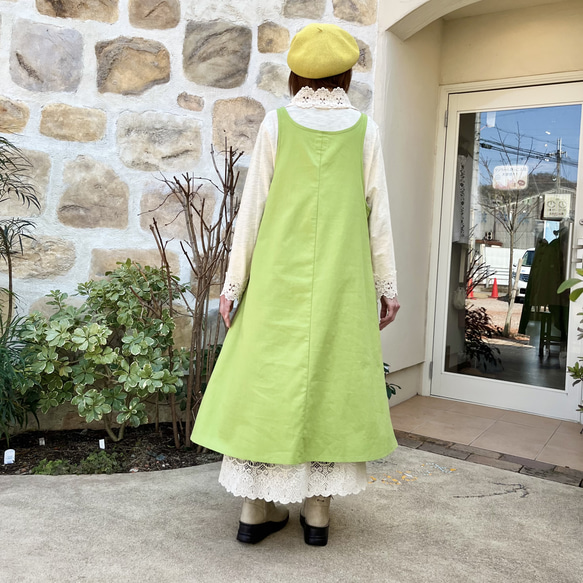 【母の日ギフト】あのザッパワンピにロングバージョンが◎（25s–072） 9枚目の画像