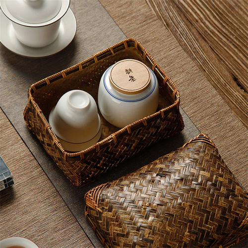 虎竹おにぎり弁当箱 通気性の良いおむすび弁当箱 シンプルでモダン！竹