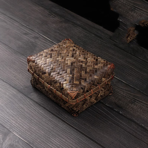 虎竹おにぎり弁当箱 通気性の良いおむすび弁当箱 シンプルでモダン！竹