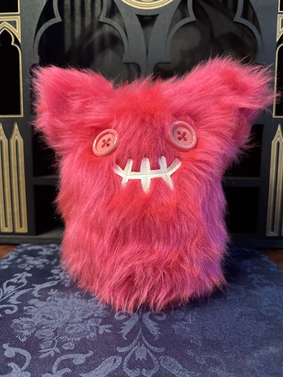 ネコという生物 ショッキングピンク×ピンク ぬいぐるみ ぬいぐるみ