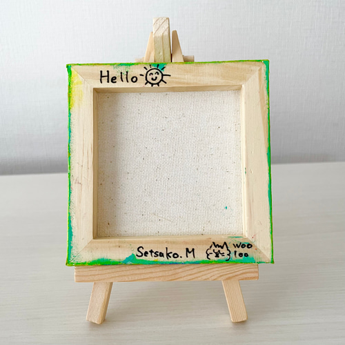 【太陽に向かって】絵本の様な絵　アクリル絵画　アートの原画販売です(^^) 4_4ecd59d026e69d605aeabd98afe8