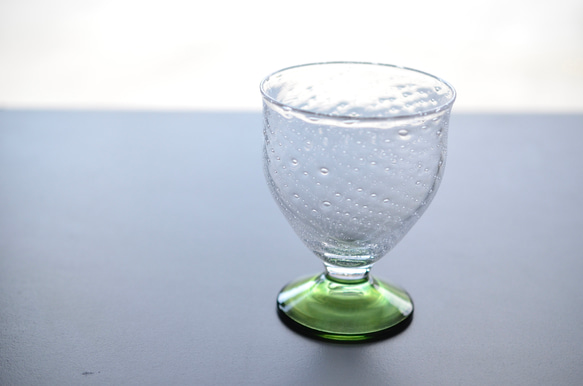 泡泡ストライプカップ(ミントグリーン) 1枚目の画像