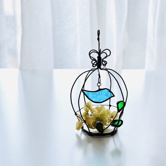 再販・宝石の木　サンキャッチャー　シーグラスアート　ワイヤークラフト　壁かけ 再販・宝石の木 サンキャッチャー シーグラスアート ワイヤー