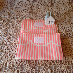 ☆セール☆コンパクト財布北欧風ピンク 2枚目の画像