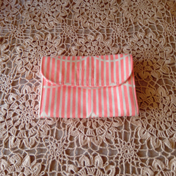 ☆セール☆コンパクト財布北欧風ピンク 1枚目の画像