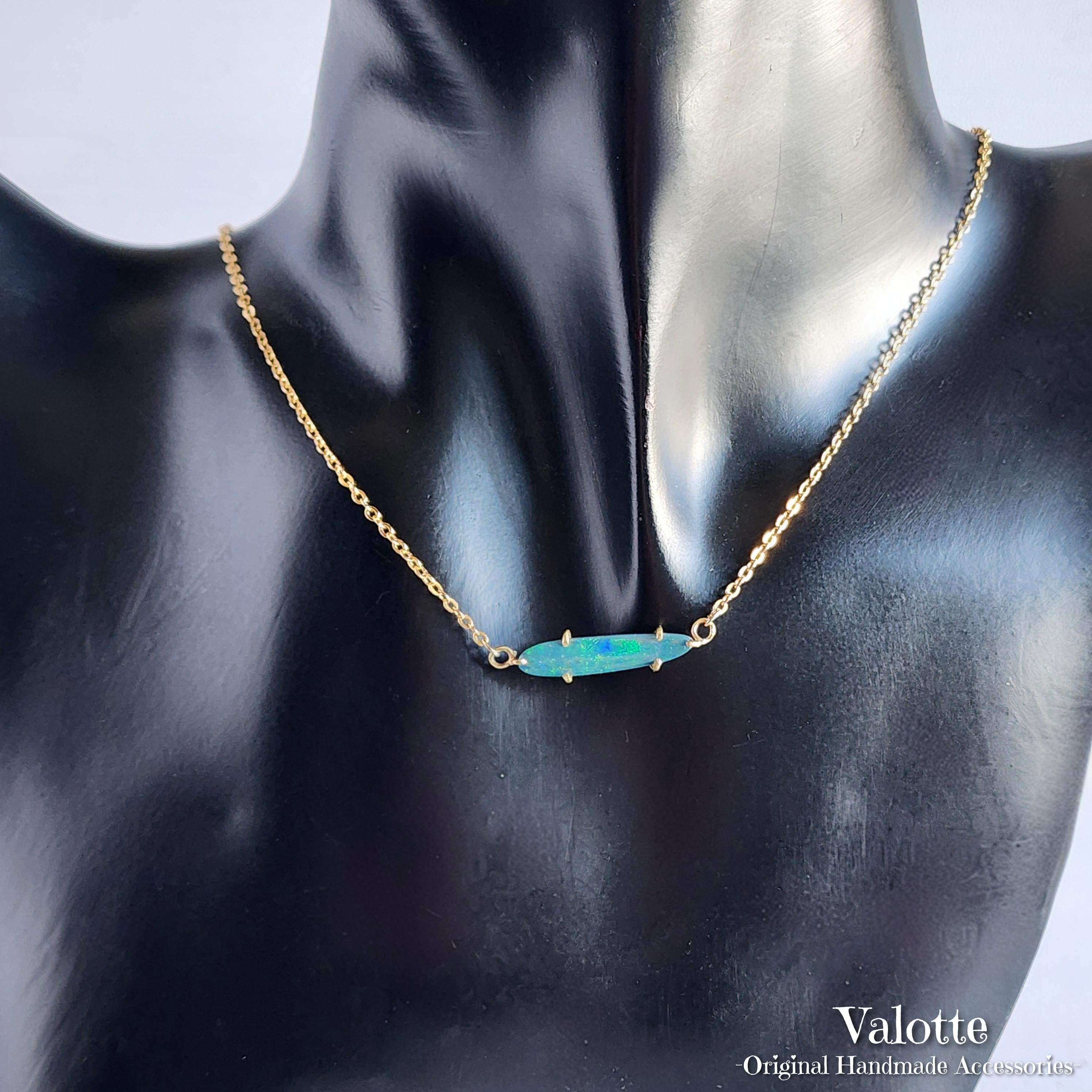 ✨︎ダブレットオパールのネックレス︎︎✨︎