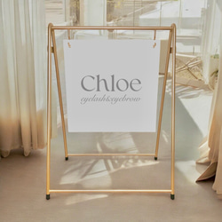 ☆アイアン看板2☆Bosendorfer☆ イーゼル 表札・ネームプレート