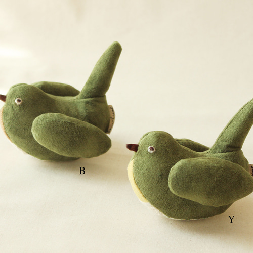 鳥ぬいぐるみ 鳥ぬいぐるみ】メジロ ぬいぐるみ Luce-Lume 通販 19087597