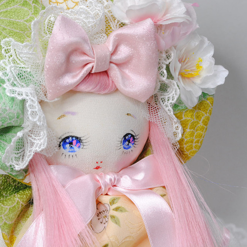 ハンドメイド 文化人形和風人形おまけ付き 文化人形風 ”千鶴ちゃん” - RETOROBANBI'S GALLERY | minne 国内