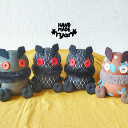 チュパカブラ ぬいぐるみ HANDMADE *ryan* 通販 8846516｜Creema