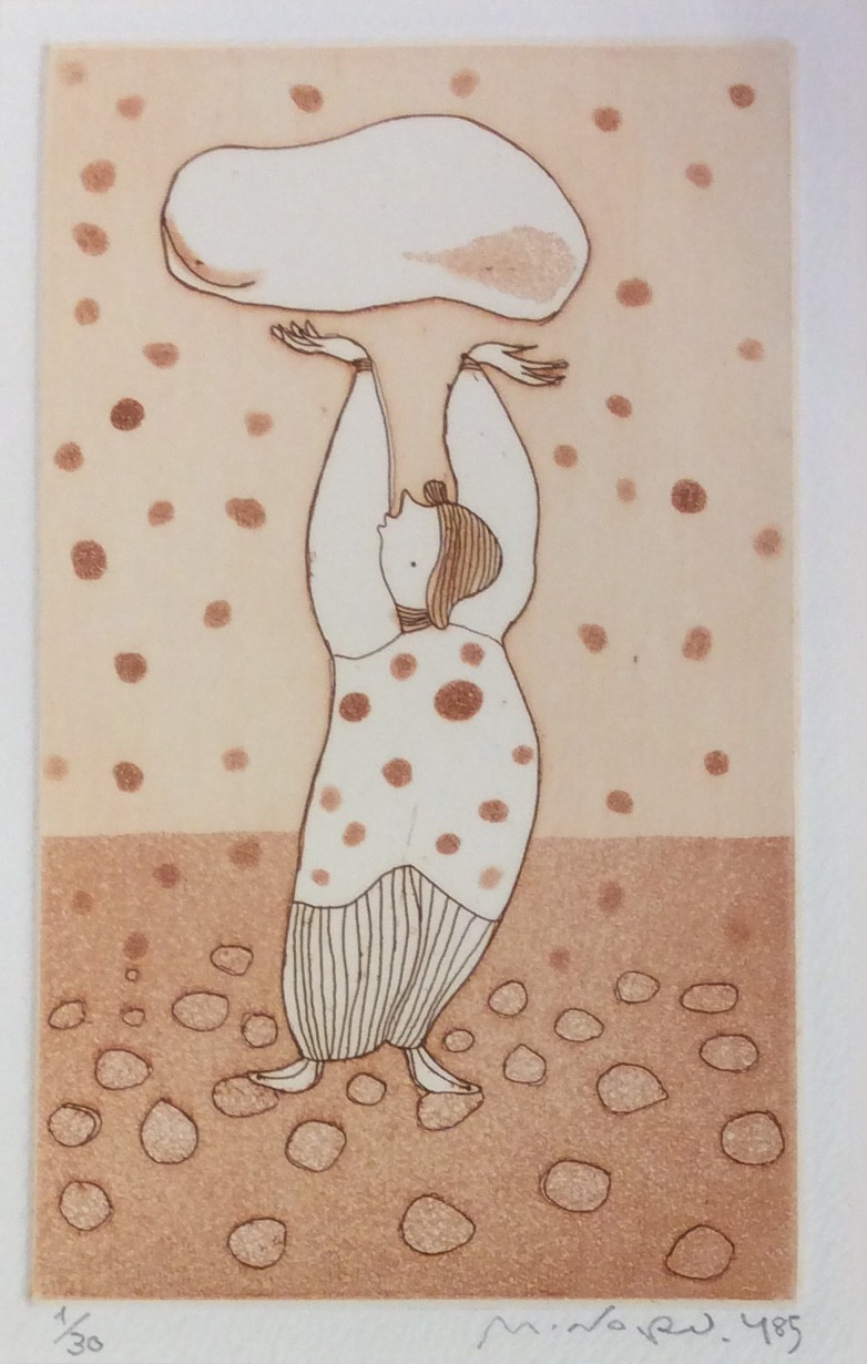 銅版画　サインあり二枚計7枚　　多摩美学生徒？　サイズ縦102ｃｍ横78ｃｍ マネの銅版画コレクション オンライン展覧会 - ジャパンサーチ