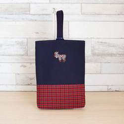 チェック 上履き袋 のおすすめ人気通販｜Creema(クリーマ